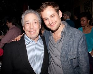 Producer Kenny Alhadeff and Chad Kimball Photo