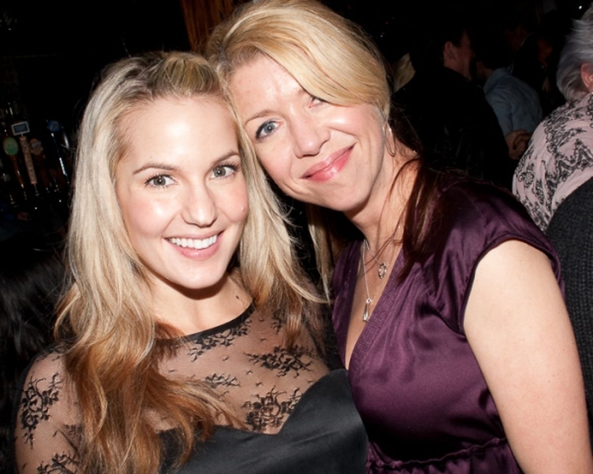 Katie Webber and Kelly Devine at 