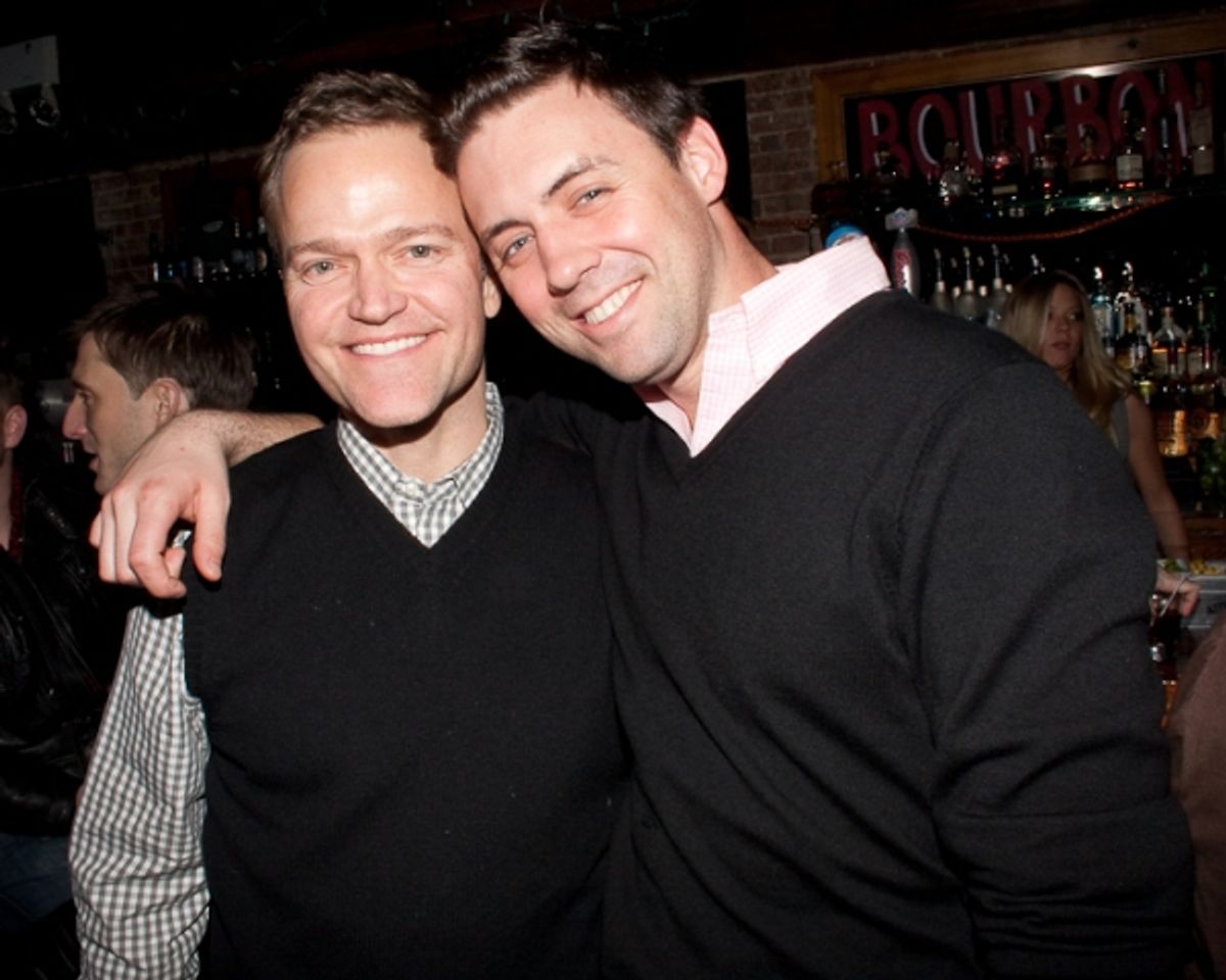 Michael Hartman and Nick Pramick at 