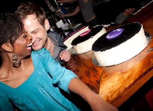 Montego Glover and Chad Kimball Photo