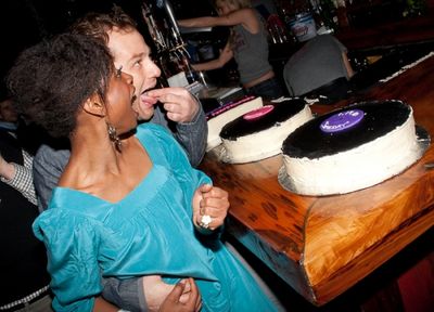 Montego Glover and Chad Kimball Photo