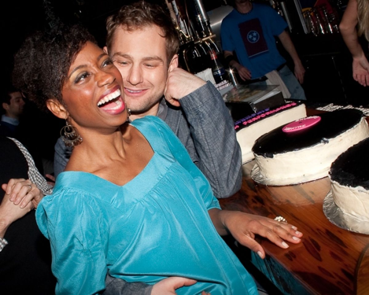 Montego Glover and Chad Kimball at 