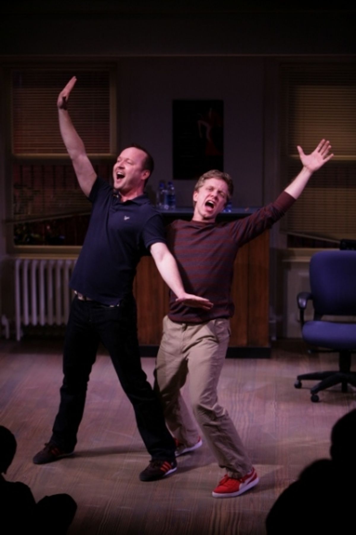 Benjamin Howes as Jeff, and Ben Nordstrom as Hunter. Ã‚Â©Photo by Jerry Naunheim Jr. at 