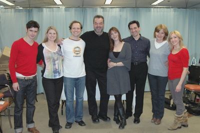 The Cast of "The Times"-Robb Sapp, Heather Ayers, Jim Stanek, Bill Nolte, Julia Murne Photo