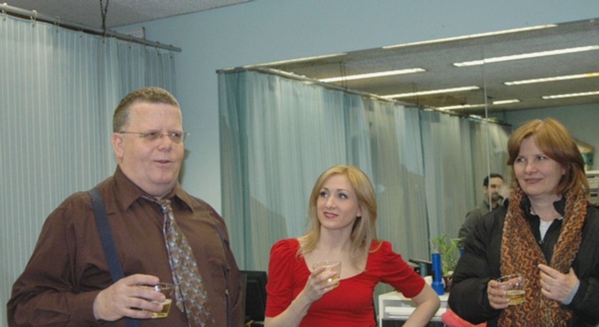 James Morgan, Sarah Jane Everman, and Mary Gordon Murray at 