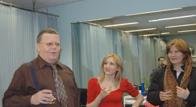 James Morgan, Sarah Jane Everman, and Mary Gordon Murray Photo