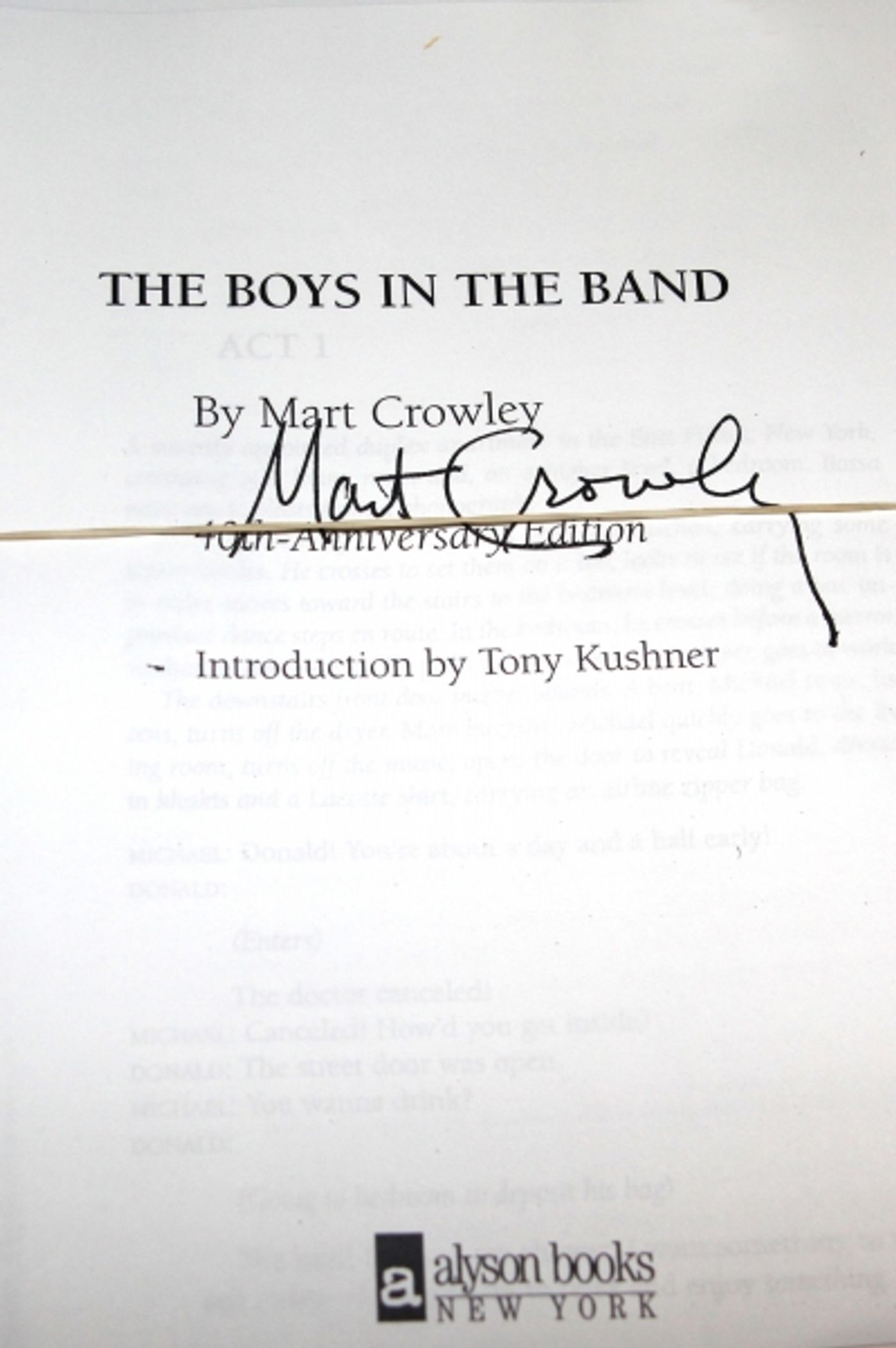 Photo Coverage: THE BOYS IN THE BAND Meet & Greet  Image