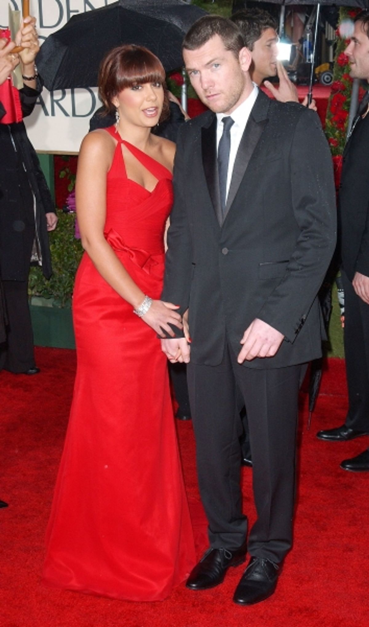  Sam Worthington and Natalie Mark  at 