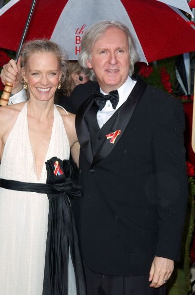 James Cameron and his wife Suzy Amis 
 Photo