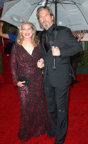  Jeff Bridges and his wife Susan Geston Photo