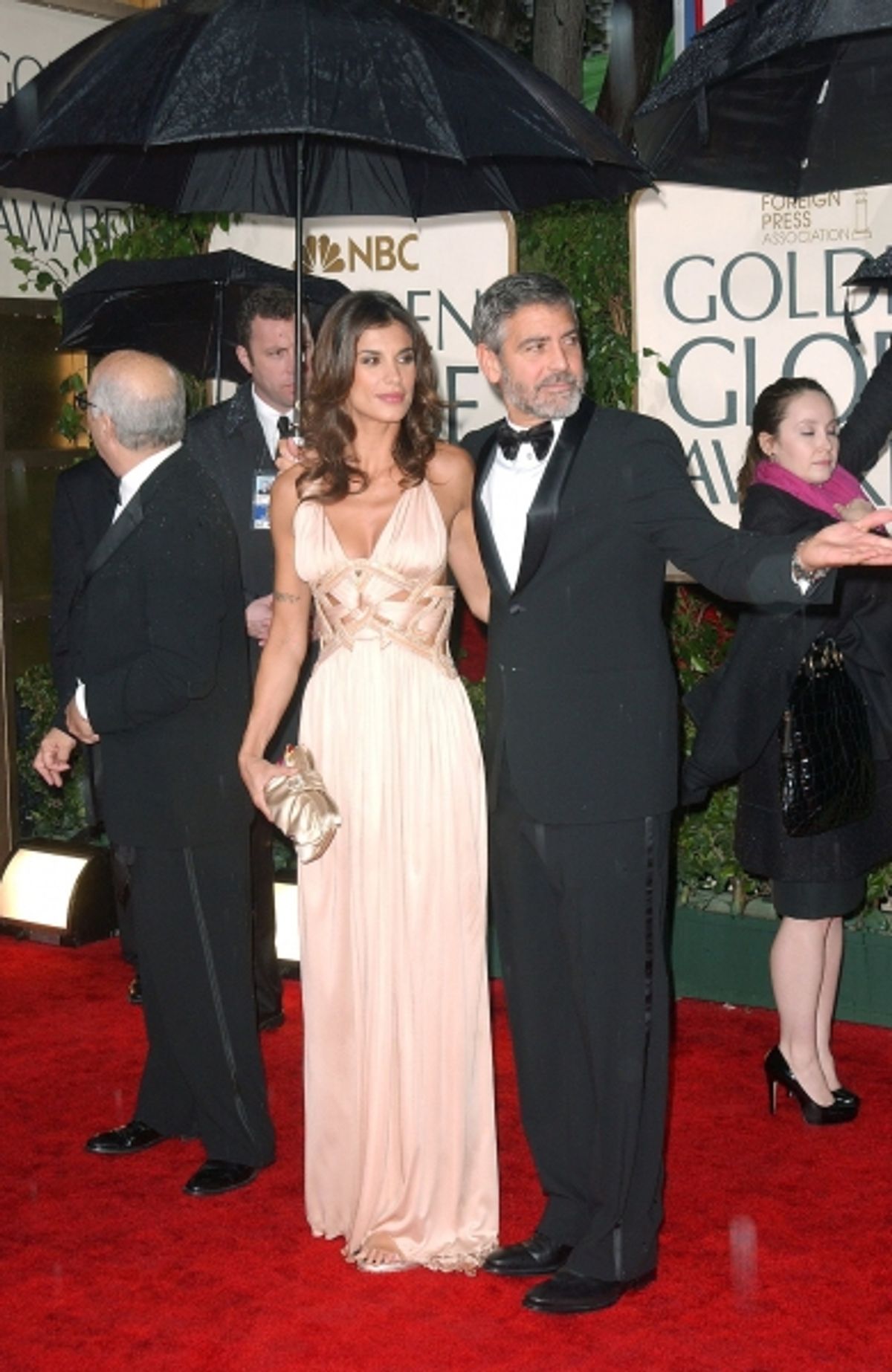  George Clooney and Elisabetta Canalis at 