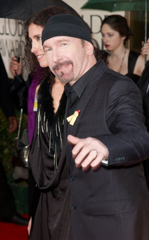 Morleigh Steinberg and The Edge  Photo