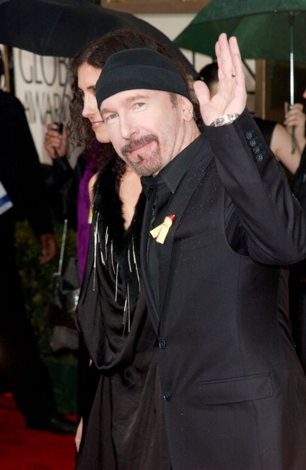 Morleigh Steinberg and The Edge  Photo