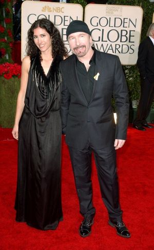 Morleigh Steinberg and The Edge  Photo