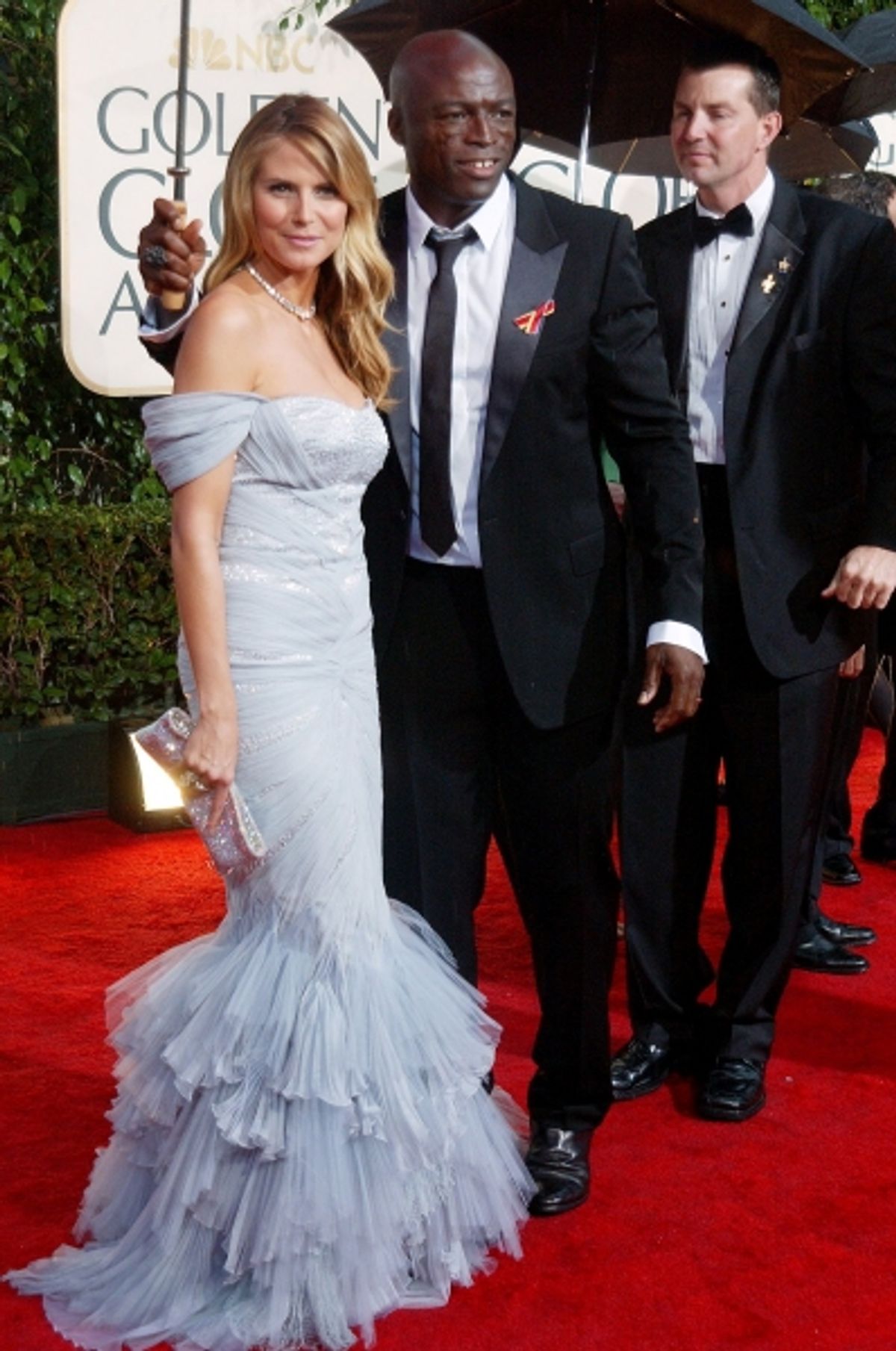  Seal and Heidi Klum at 