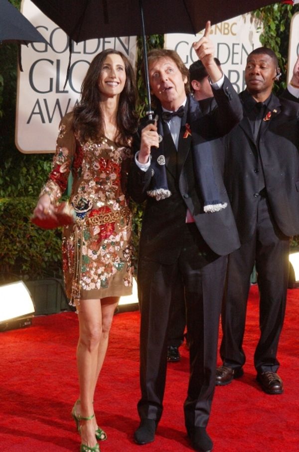  Sir Paul McCartney and Nancy Shevell  Photo