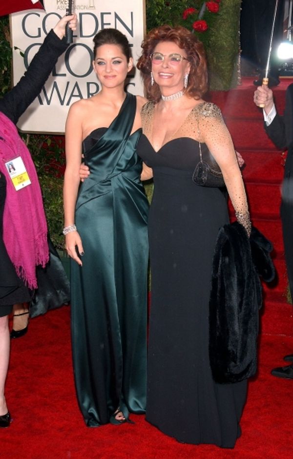  Marion Cotillard and Sophia Loren Photo