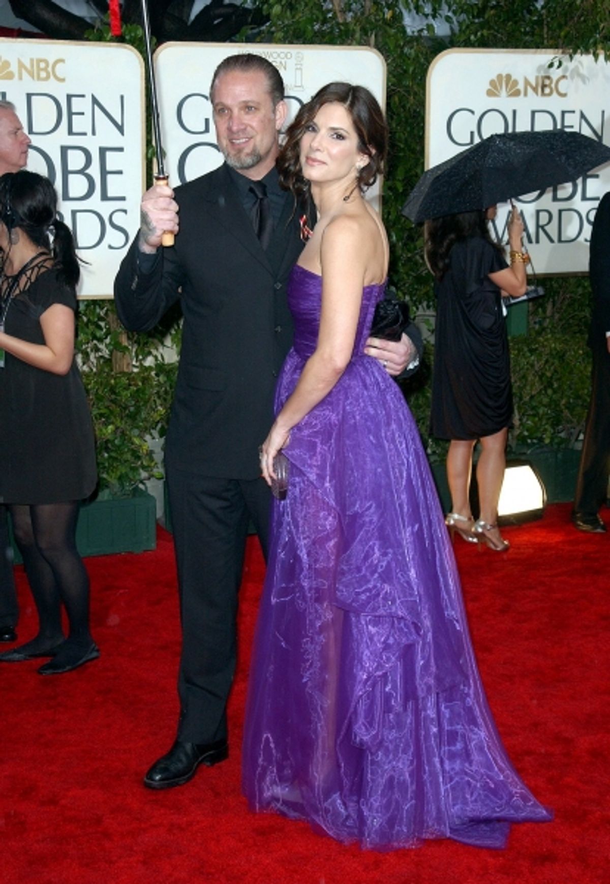  Sandra Bullock and Jesse James  at 