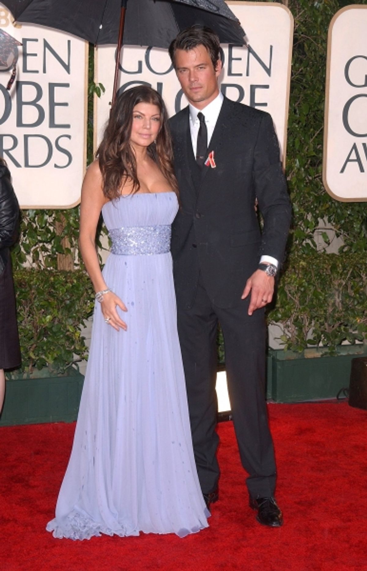  Fergie and Josh Duhamel  at 