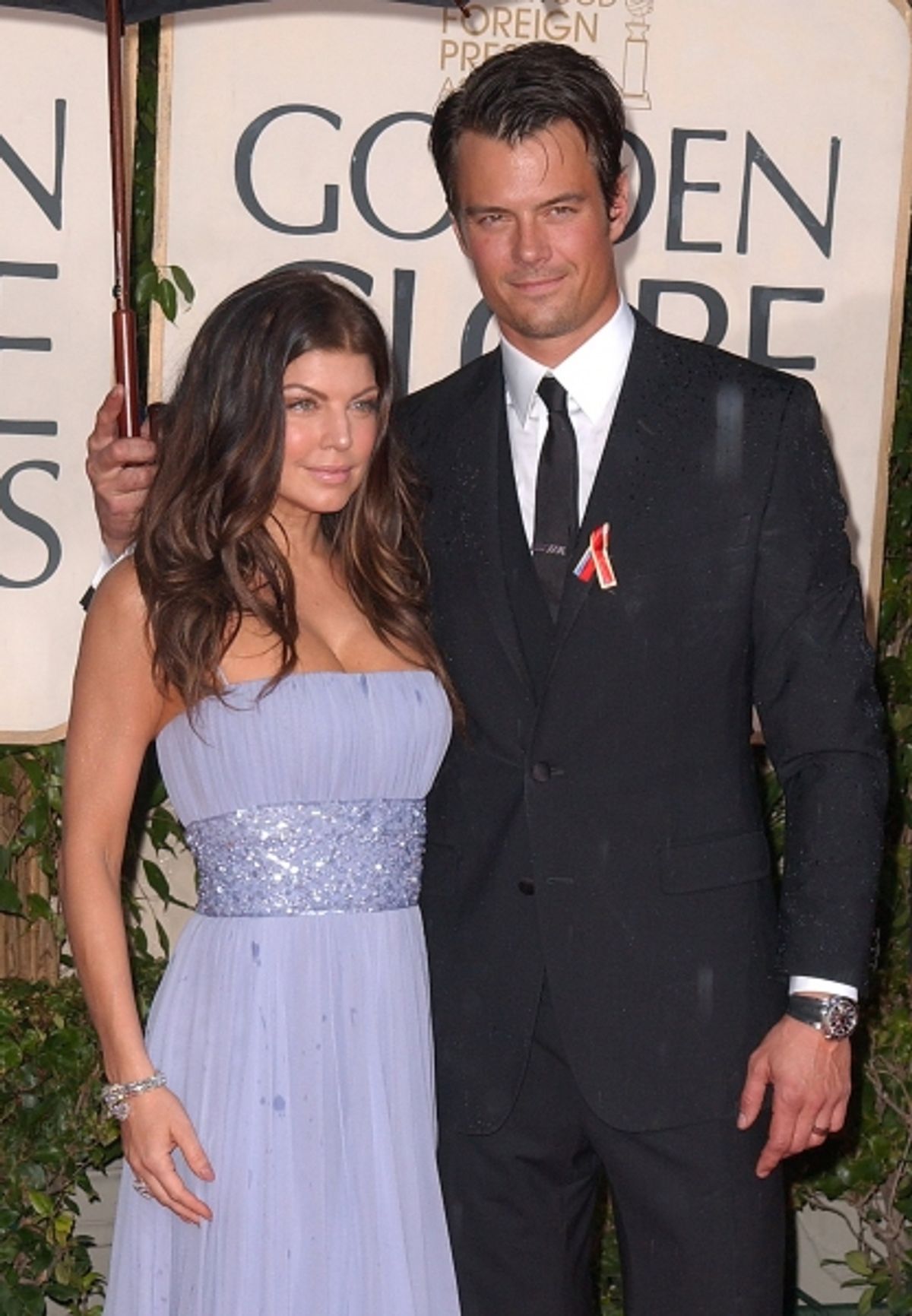  Fergie and Josh Duhamel  at 