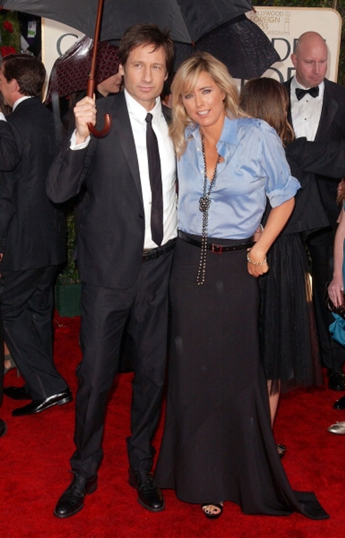  David Duchovny and Tea Leoni  at 