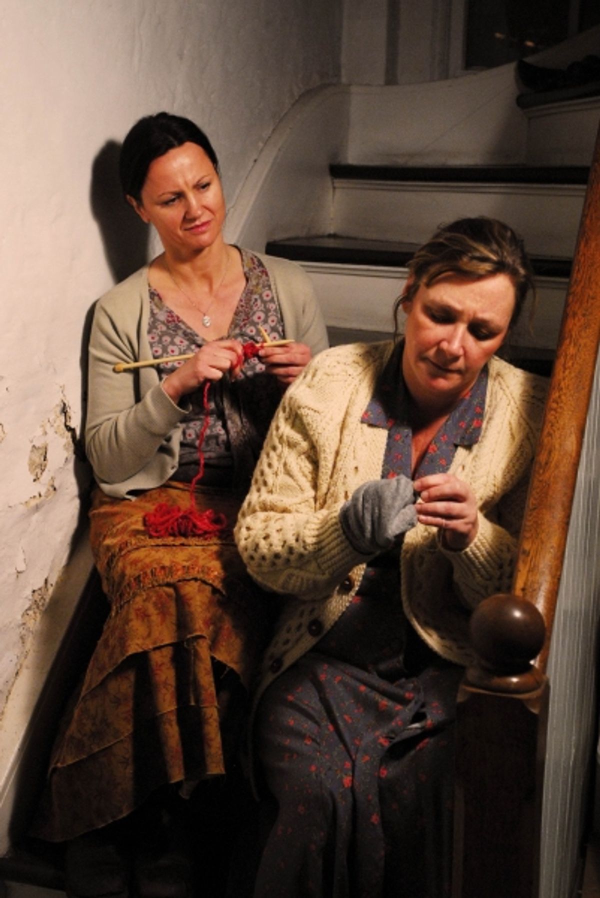 Sarah Wellington and Barbara Figgins at 