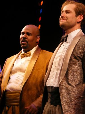 James Monrow Iglehart and Chad Kimball Photo