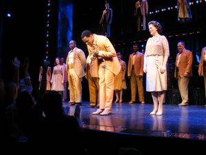 J. Bernard Calloway, James Monroe Iglehart, Derrick Baskin, and Cass Morgan Take Thei Photo
