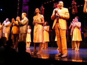 J. Bernard Calloway, James Monroe Iglehart, Chad Kimball, Montego Glover, Derrick Bas Photo