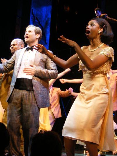 Chad Kimball and Montego Glover Photo