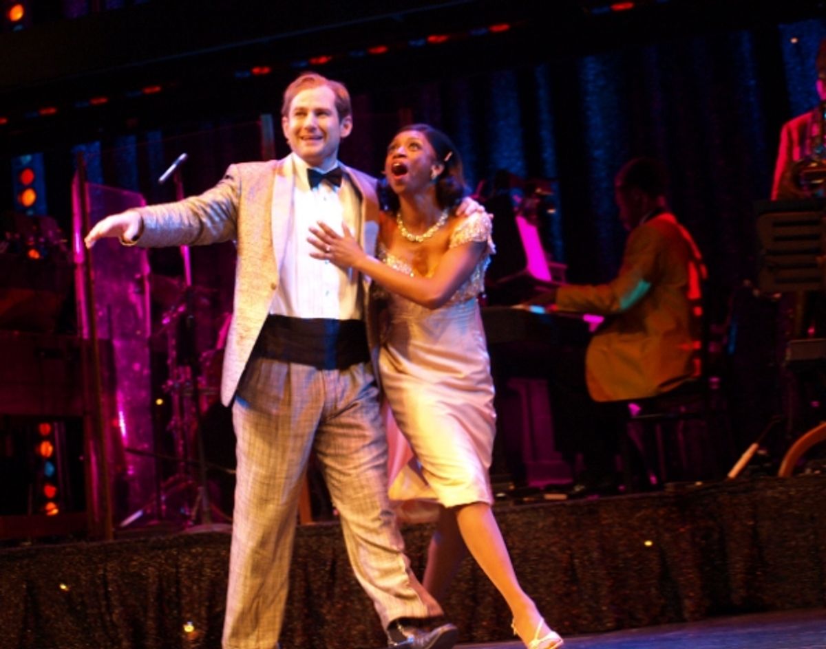 Chad Kimball and Montego Glover at 