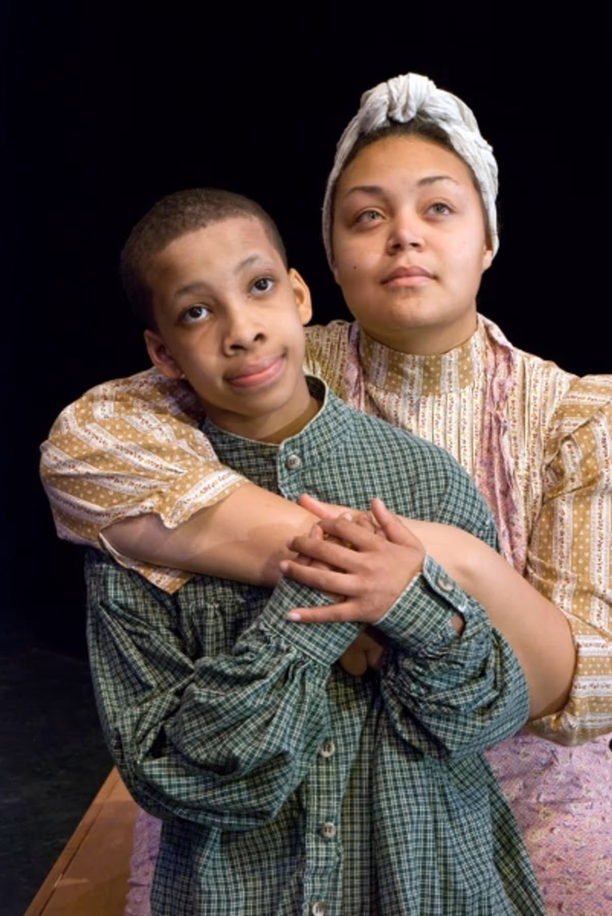 Ameris Martin and Kaujah Iverson at SteppingStone Presents HENRY'S FREEDOM BOX