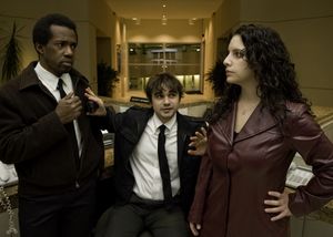 Nick Mennell, Edward Tournier, and Kareem Ferguson Photo