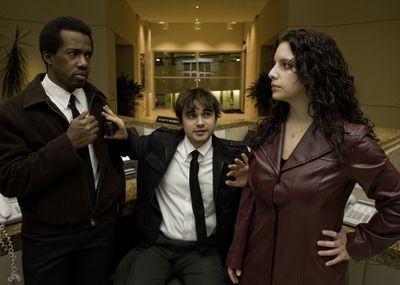 Nick Mennell, Edward Tournier, and Kareem Ferguson Photo