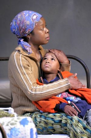 Roslyn Ruff and Kohle Thomas Bolton Photo