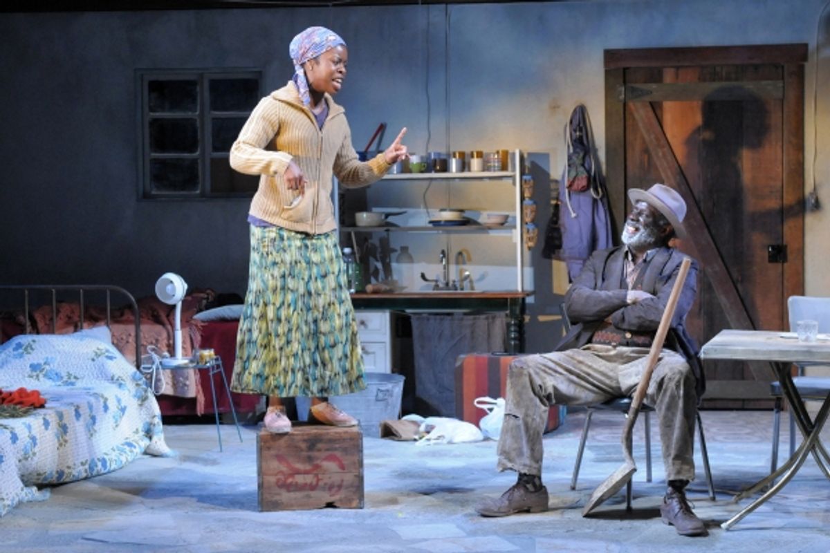 Roslyn Ruff and Lou Ferguson at 