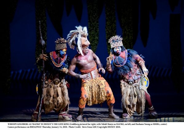 Whoopi Goldberg, Tshidi Manye, Dashaun Young Photo