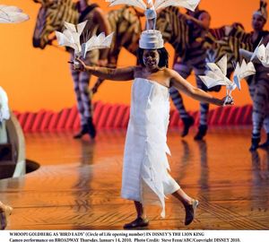 Whoopi Goldberg as 'Bird Lady'  Photo
