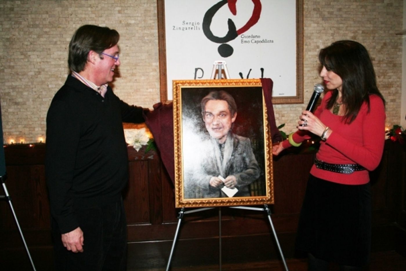 Photo Coverage: Richard Thomas Joins Broadway Wall of Fame at Tony's di Napoli Photo Coverage: Richard Thomas Joins Broadway Wall of Fame at Tony's di Napoli Image