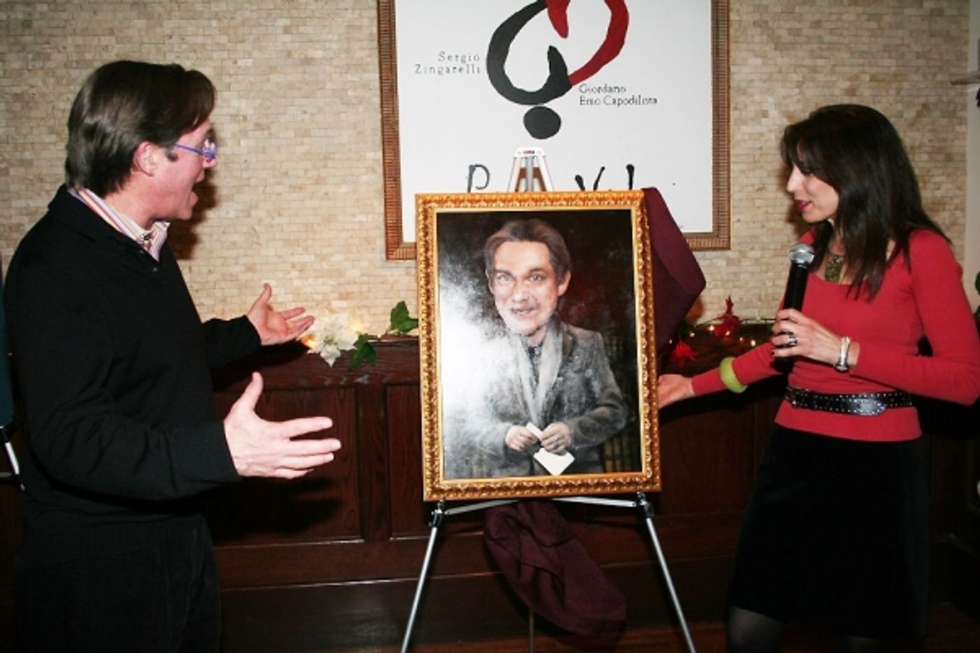 Photo Coverage: Richard Thomas Joins Broadway Wall of Fame at Tony's di Napoli Photo Coverage: Richard Thomas Joins Broadway Wall of Fame at Tony's di Napoli Image