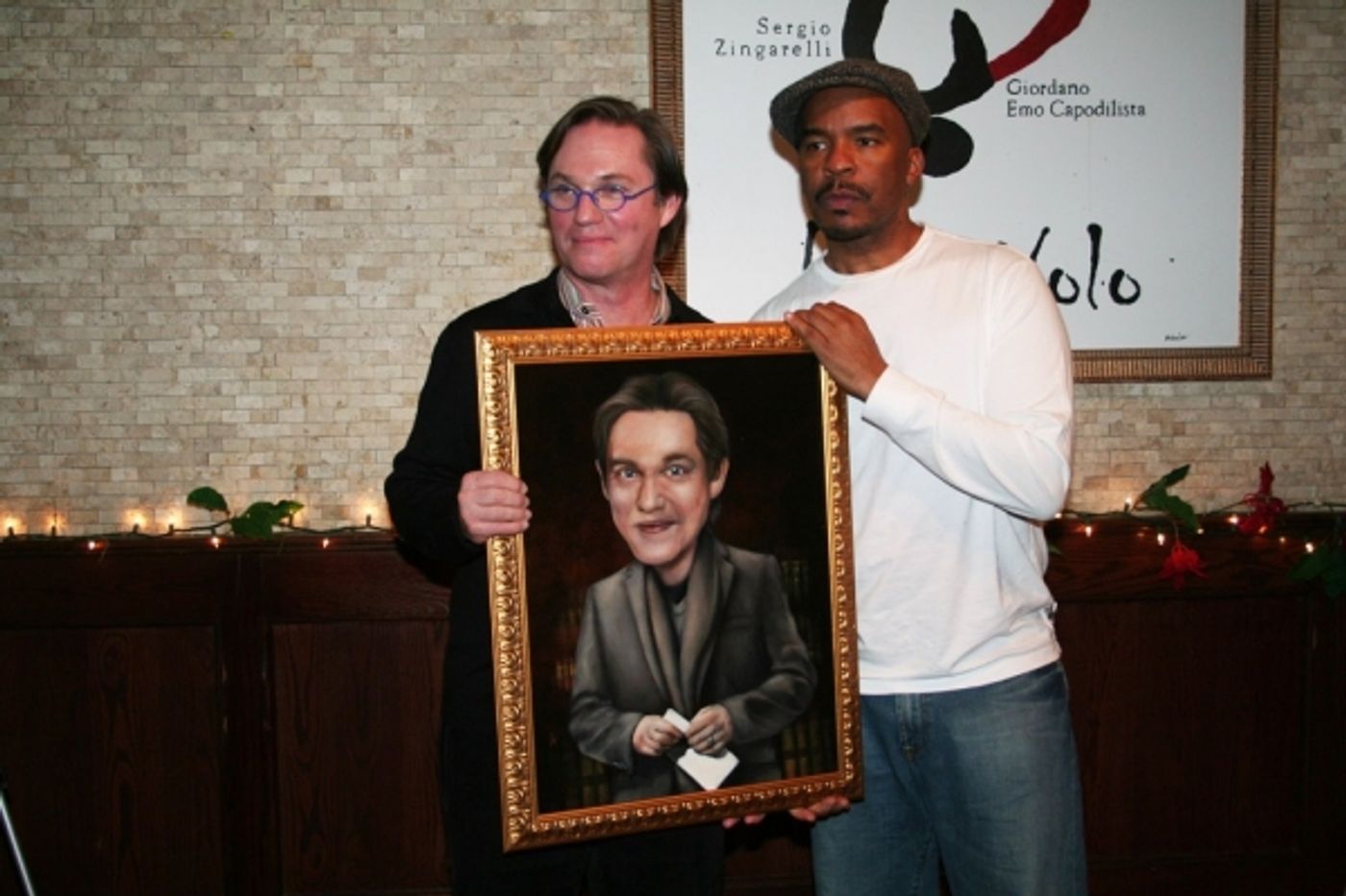 Photo Coverage: Richard Thomas Joins Broadway Wall of Fame at Tony's di Napoli Photo Coverage: Richard Thomas Joins Broadway Wall of Fame at Tony's di Napoli Image