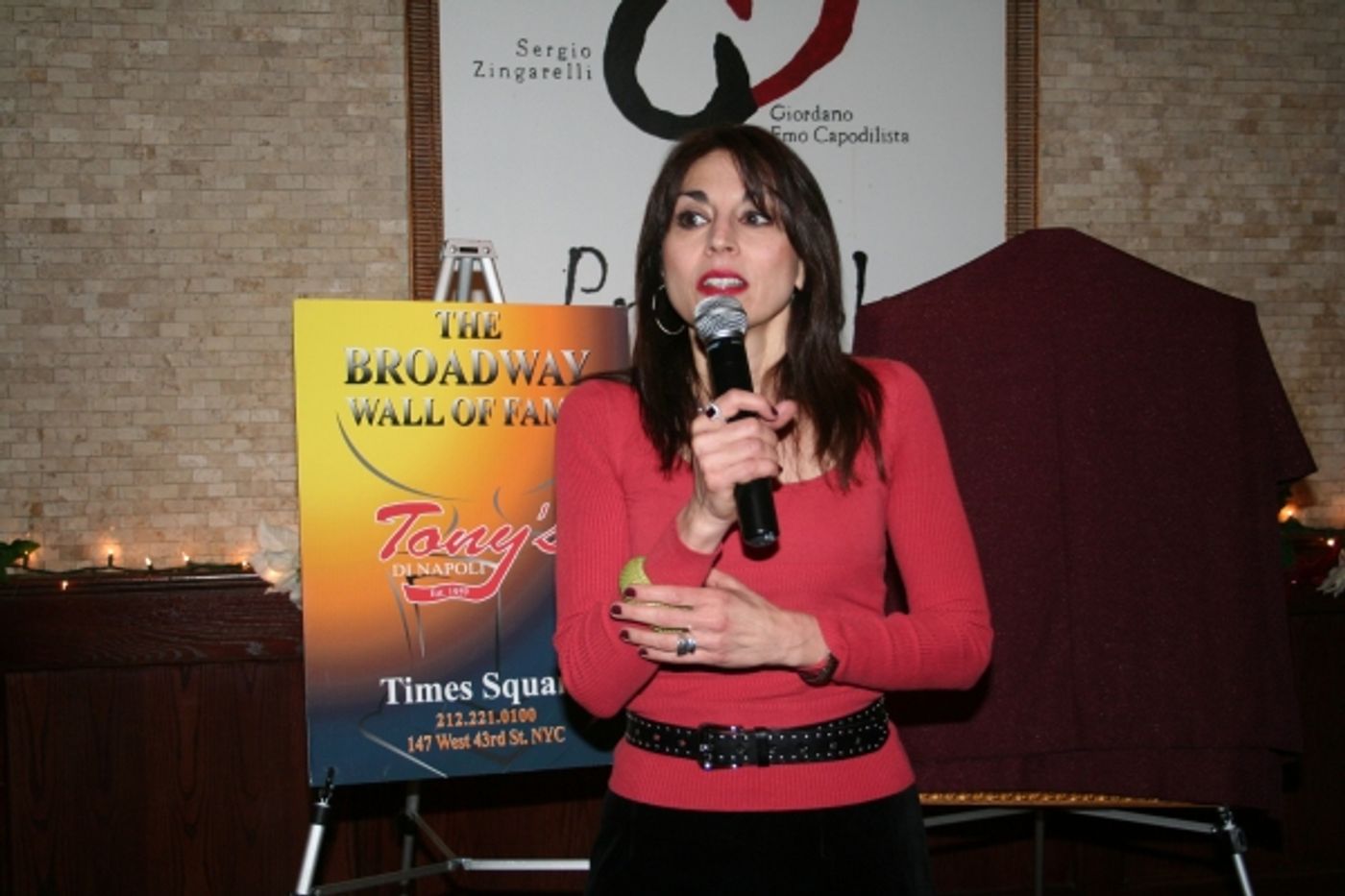 Photo Coverage: Richard Thomas Joins Broadway Wall of Fame at Tony's di Napoli  Image