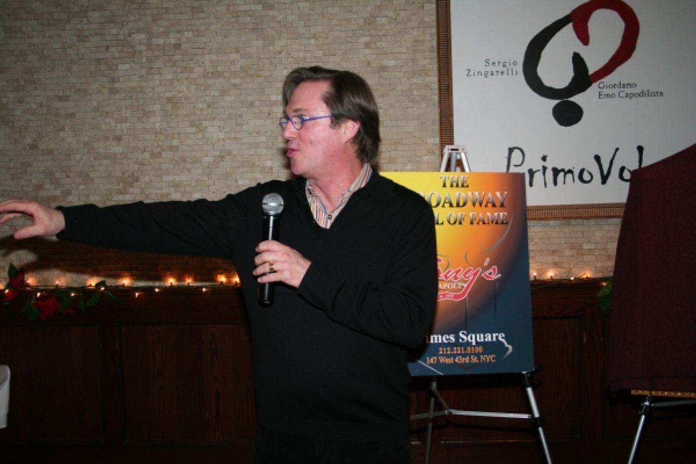Photo Coverage: Richard Thomas Joins Broadway Wall of Fame at Tony's di Napoli  Image