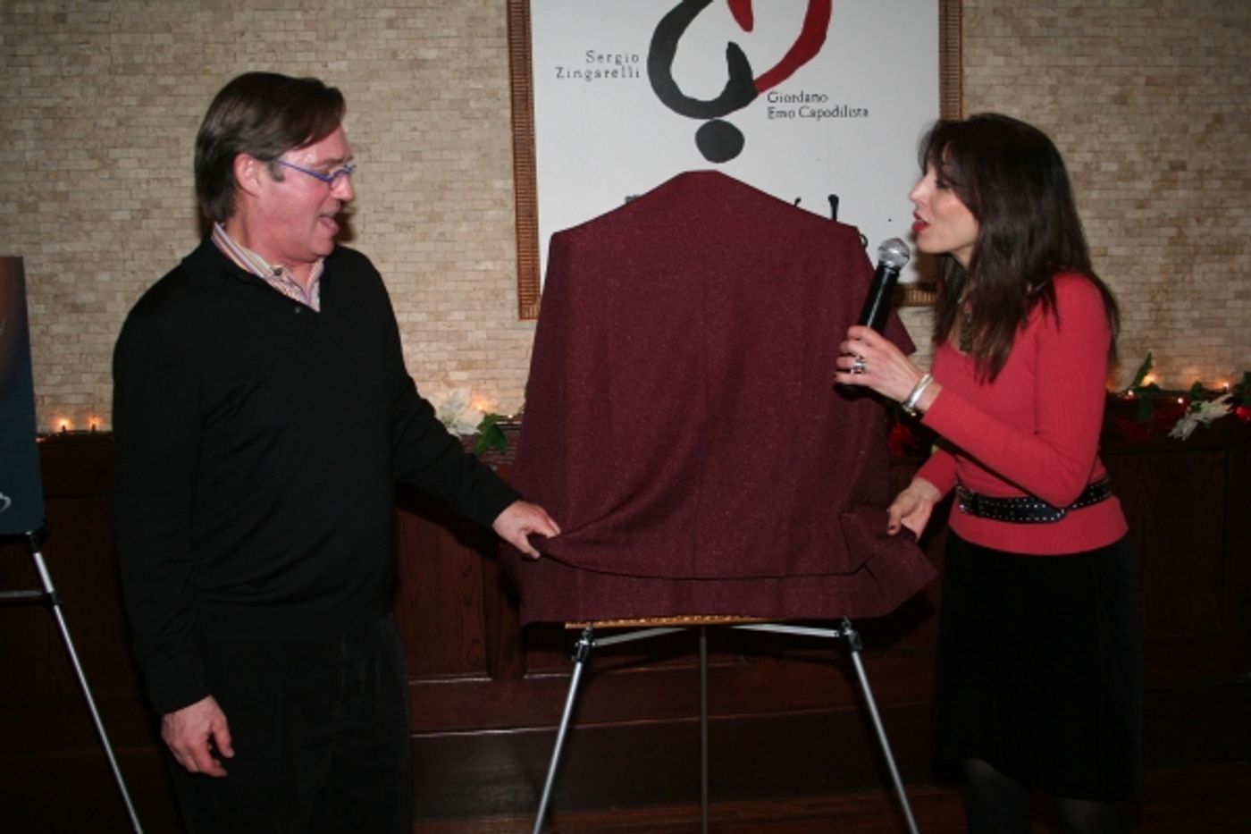 Photo Coverage: Richard Thomas Joins Broadway Wall of Fame at Tony's di Napoli Photo Coverage: Richard Thomas Joins Broadway Wall of Fame at Tony's di Napoli Image
