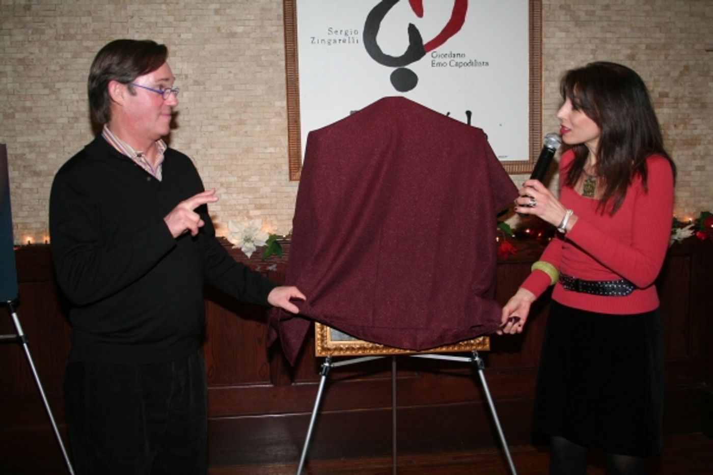 Photo Coverage: Richard Thomas Joins Broadway Wall of Fame at Tony's di Napoli Photo Coverage: Richard Thomas Joins Broadway Wall of Fame at Tony's di Napoli Image