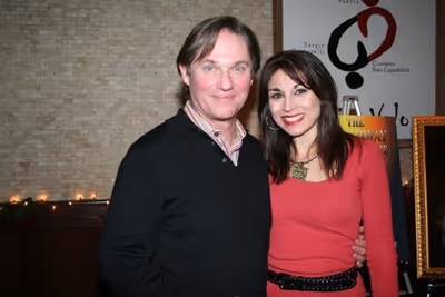 Richard Thomas and Valerie Smaldone Photo