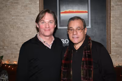 Richard Thomas and Bob Policastro
 Photo