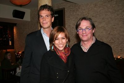 Mike Bergos, Emma Sussex and Richard Thomas
 Photo