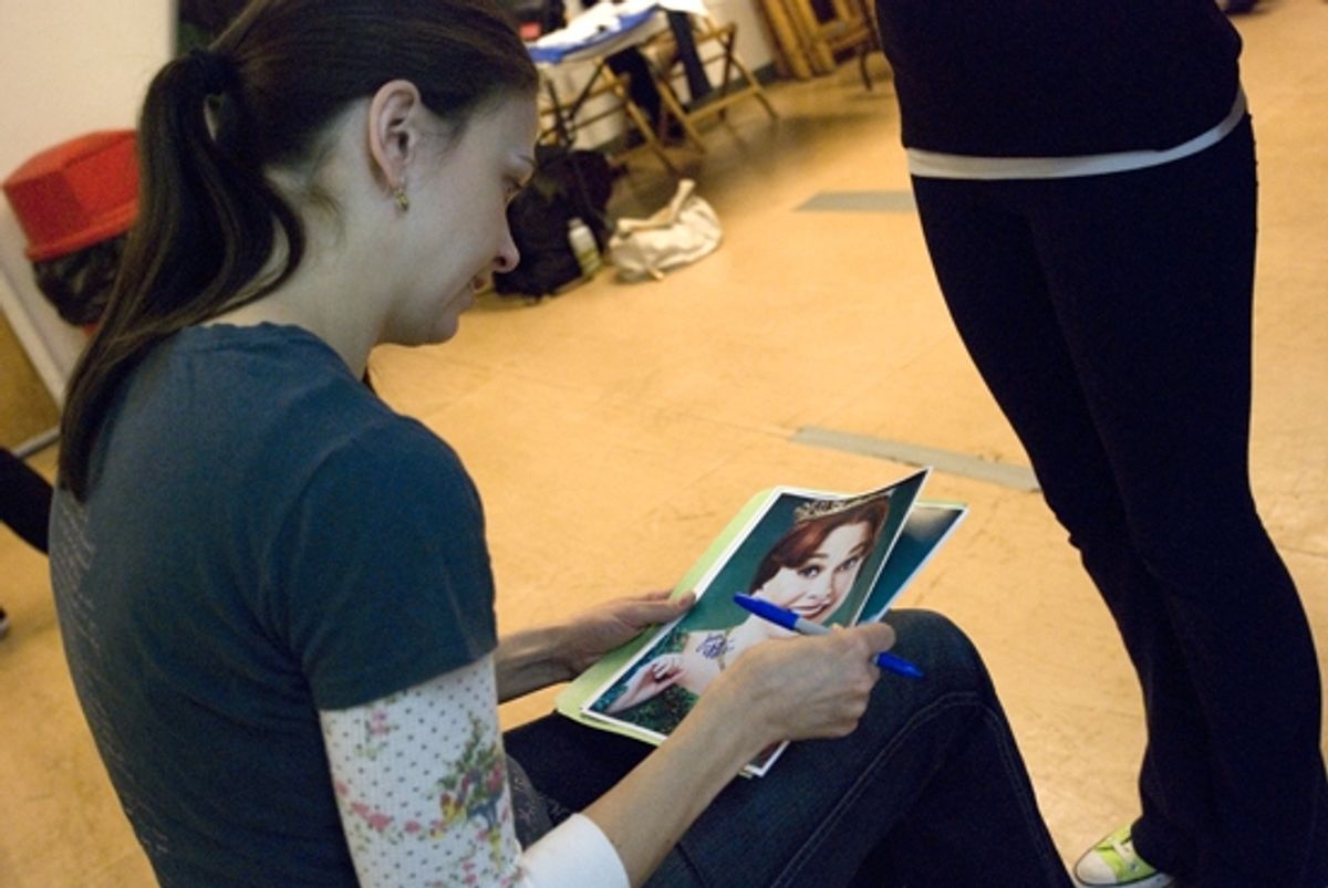 Sutton Foster at Sutton Foster at The Broadway Workshop