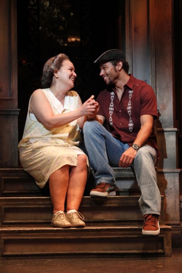 Olga Meridez and Corbin Bleu
 Photo